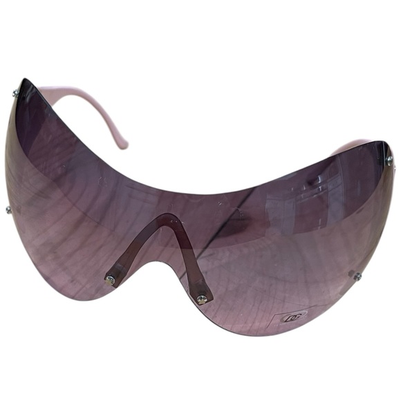Dolce & Gabana DG0707 Shield DG 01 Pink Sunglasses - Picture 1 of 12